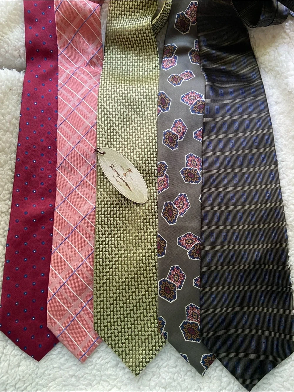 **BUNDLE DEAL** 5 Men’s Silk Ties Including Tommy Bahama NWT